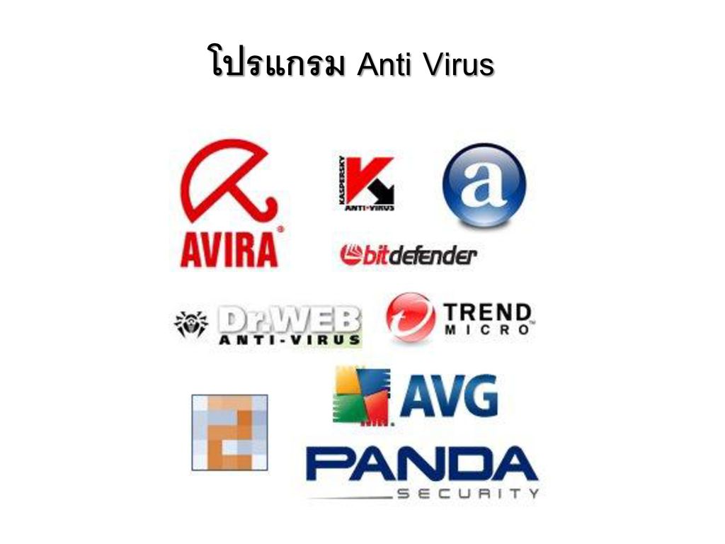 โปรแกรม Anti Virus