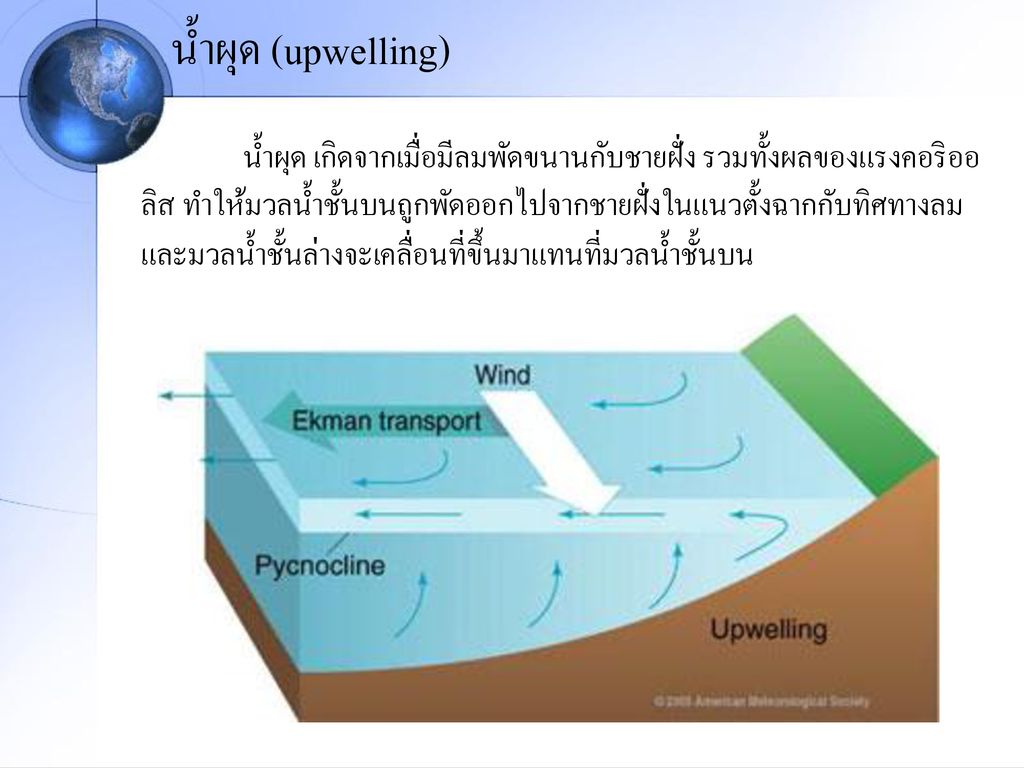 น้ำผุด (upwelling)