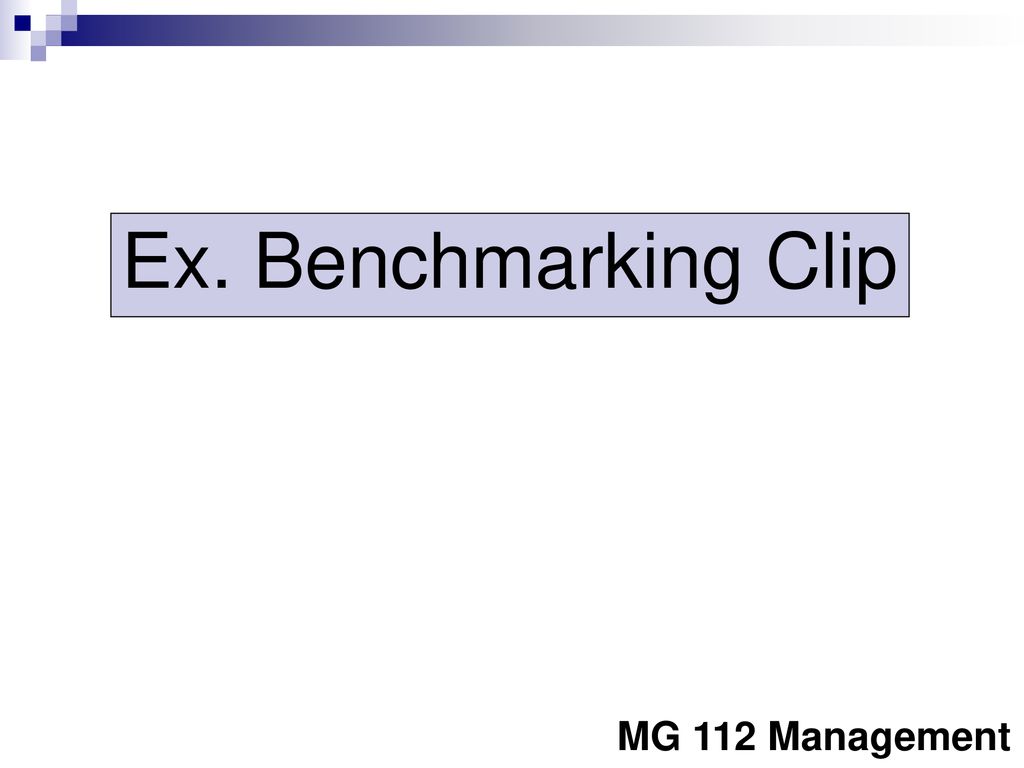 Ex. Benchmarking Clip