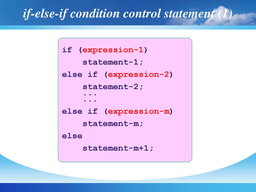 การทำงานแบบมีเงื่อนไข (if, ifelse, ifelseif, Nestedif) ppt ดาวน์โหลด