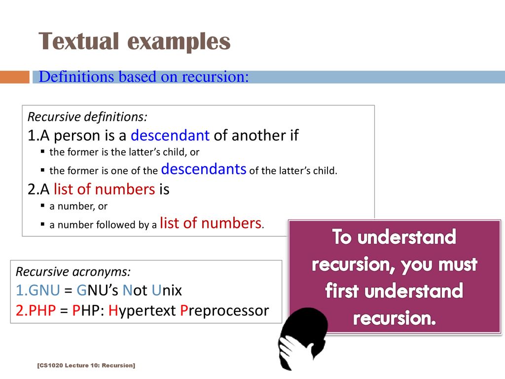 Recursion Lecture 6 CS2110 – Fall ppt ดาวน์โหลด