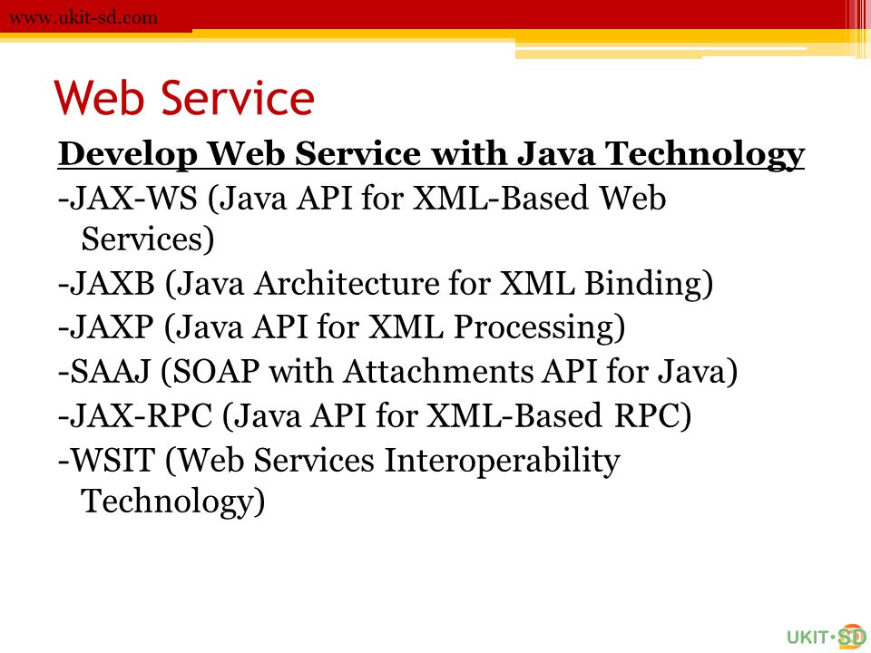 Web Service Develop Web Service with Java Technology