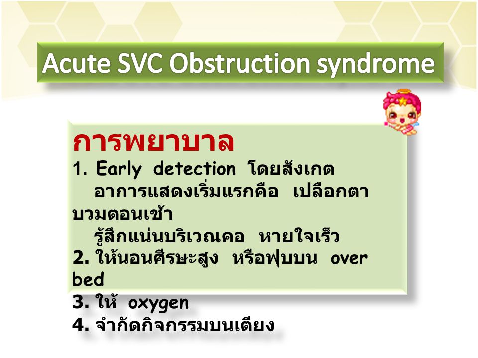 Acute SVC Obstruction syndrome