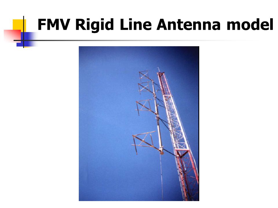 FMV Rigid Line Antenna model