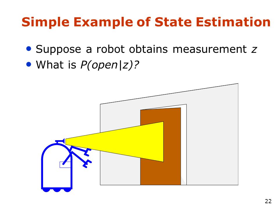 Simple Example of State Estimation
