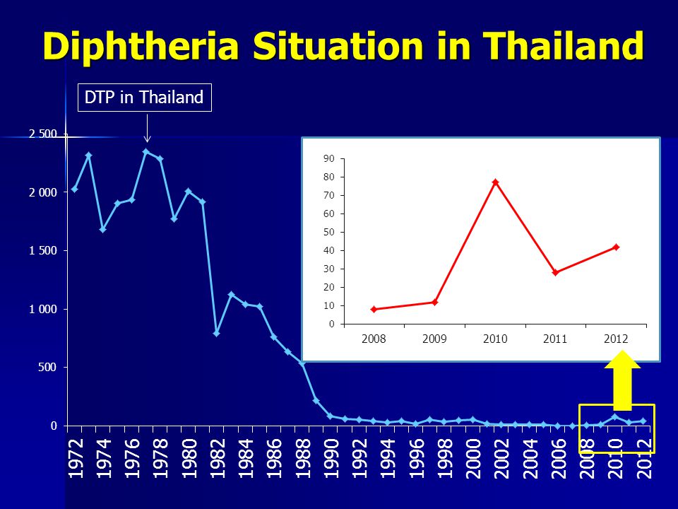 Diphtheria Situation in Thailand