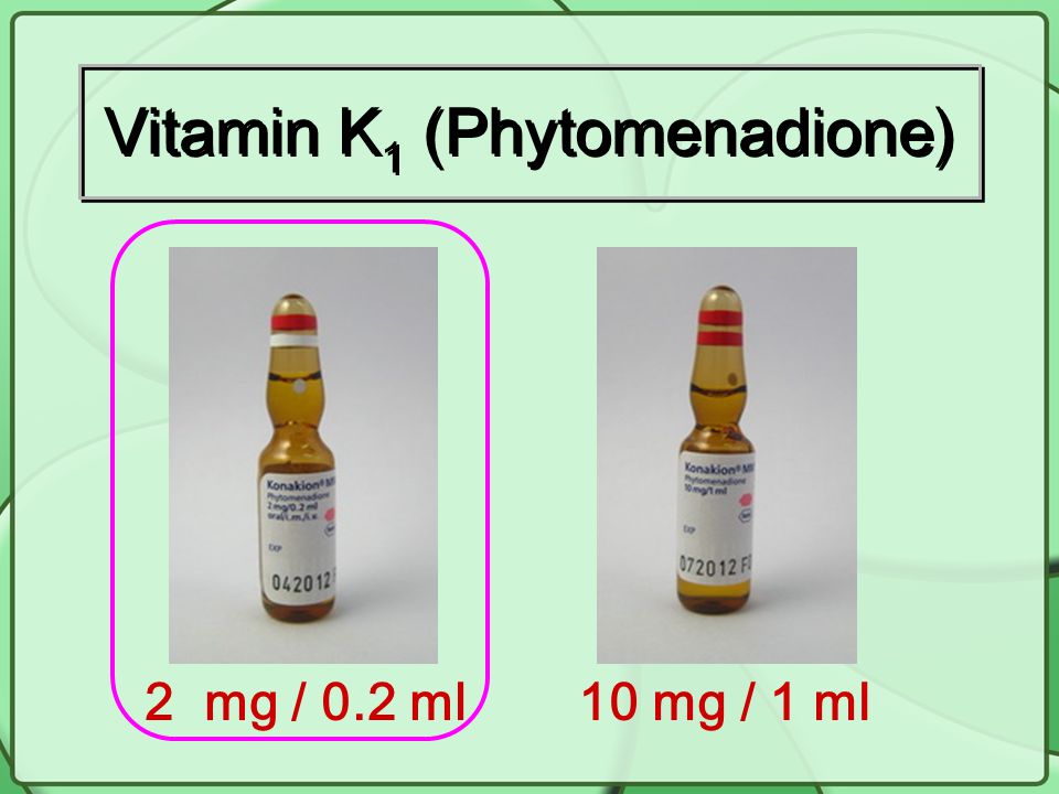Vitamin K1 (Phytomenadione)