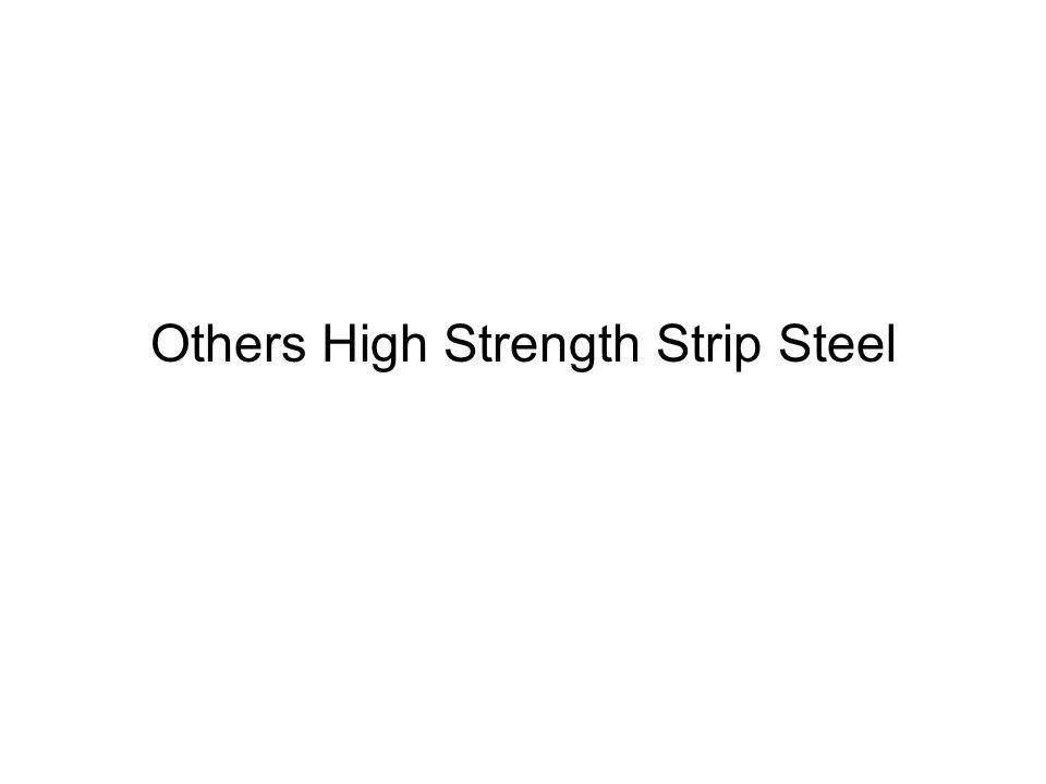 Others High Strength Strip Steel