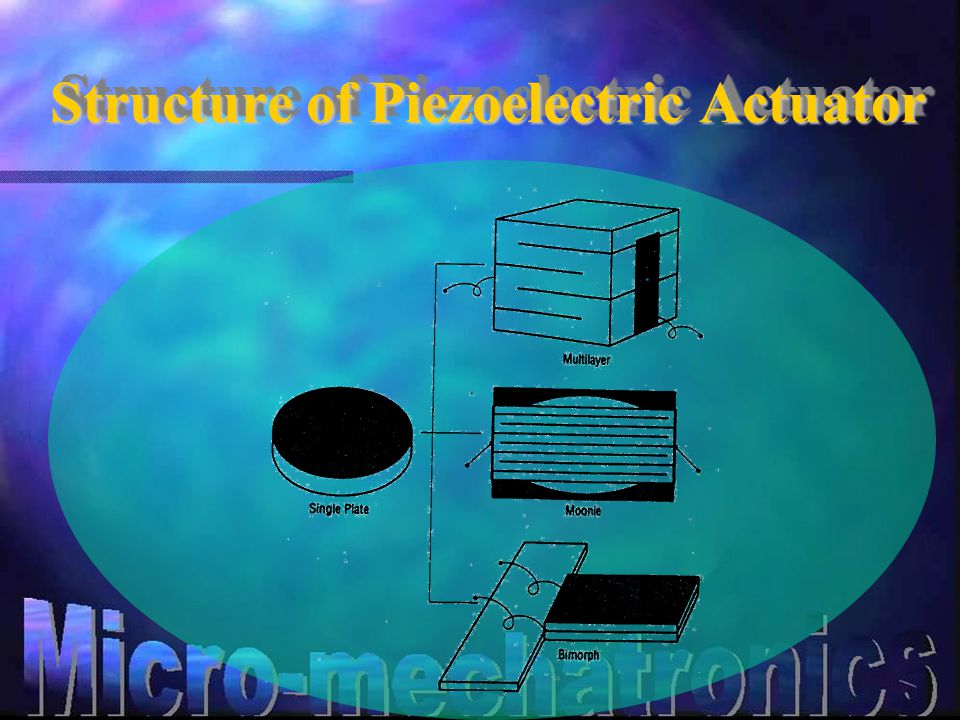 Structure of Piezoelectric Actuator