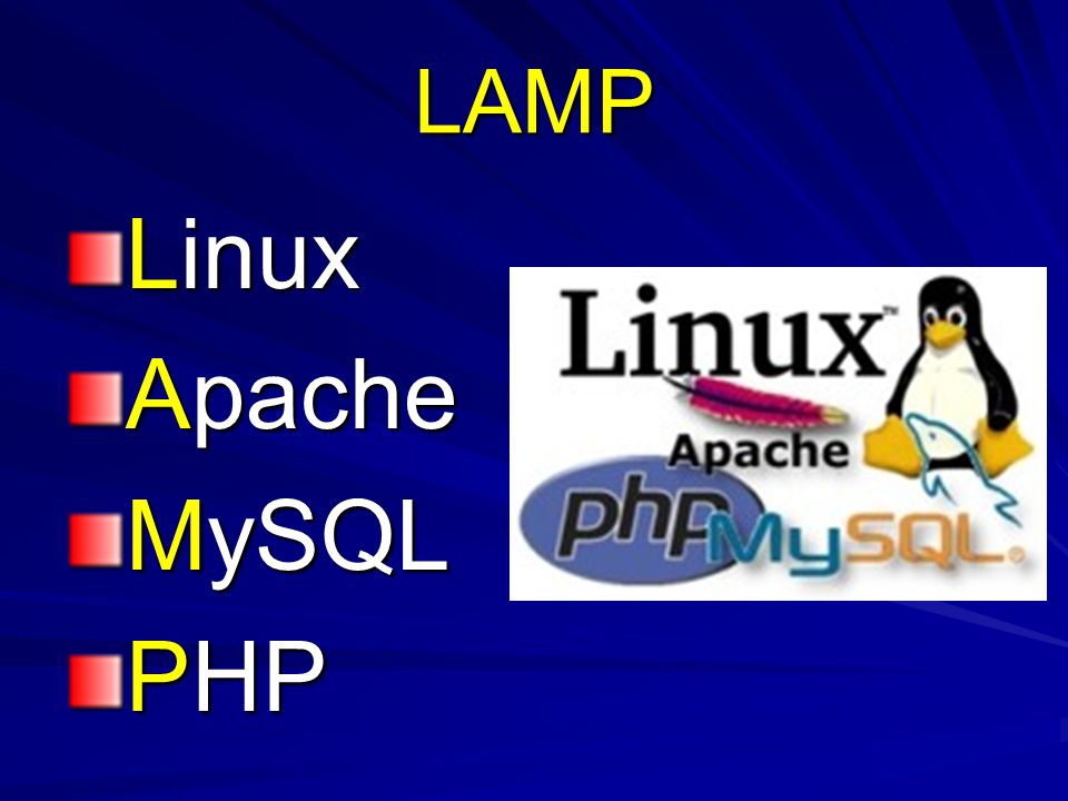 LAMP Linux Apache MySQL PHP