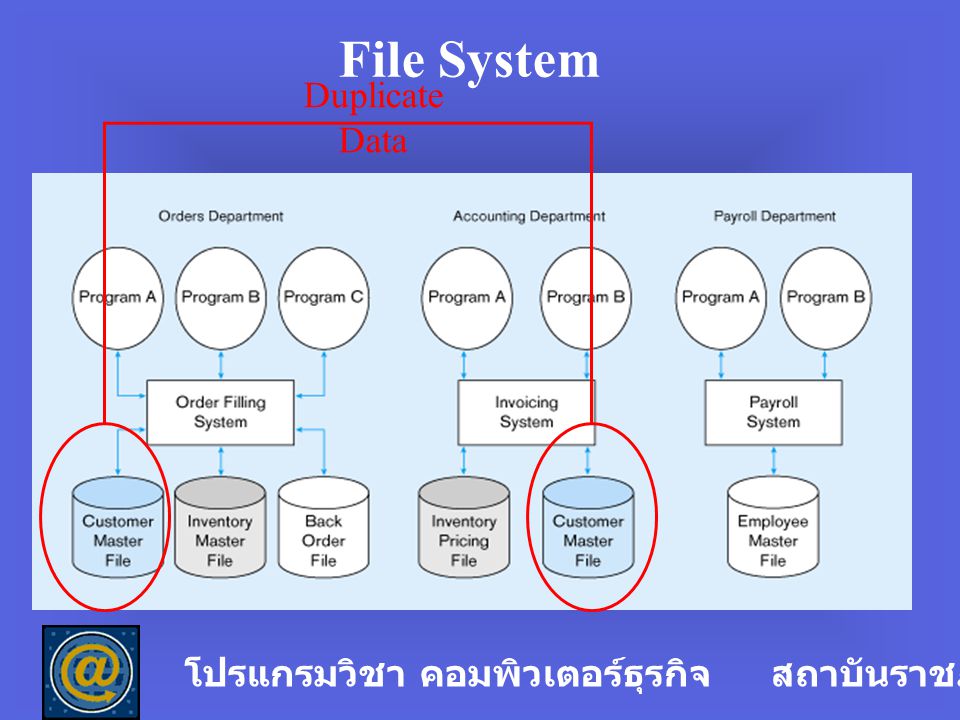 File System Duplicate Data