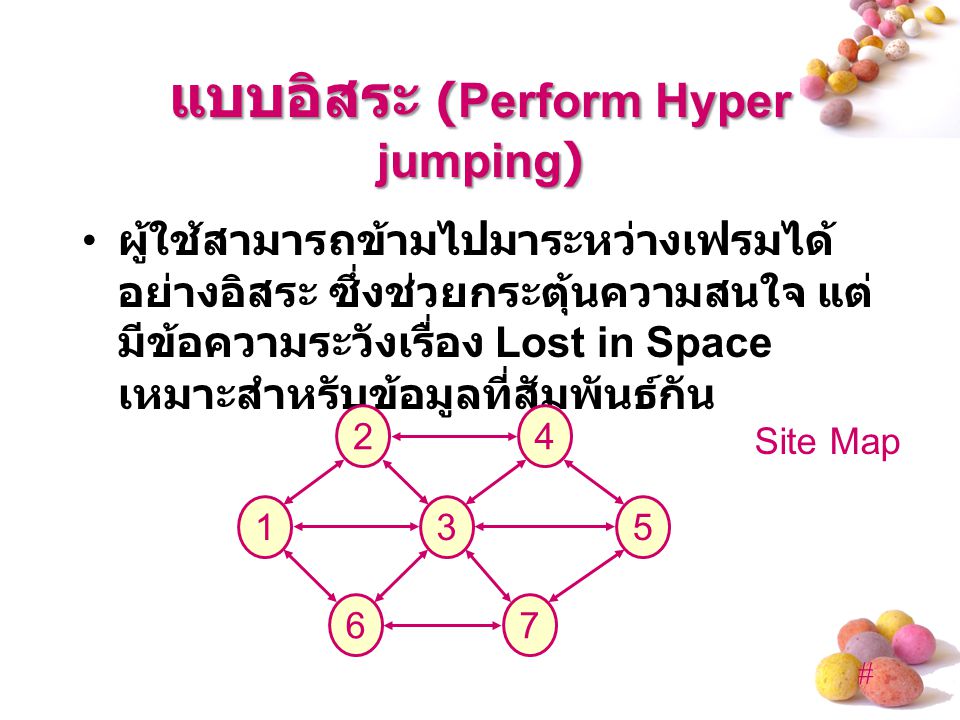แบบอิสระ (Perform Hyper jumping)