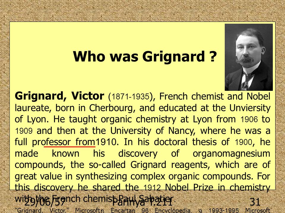 Who was Grignard