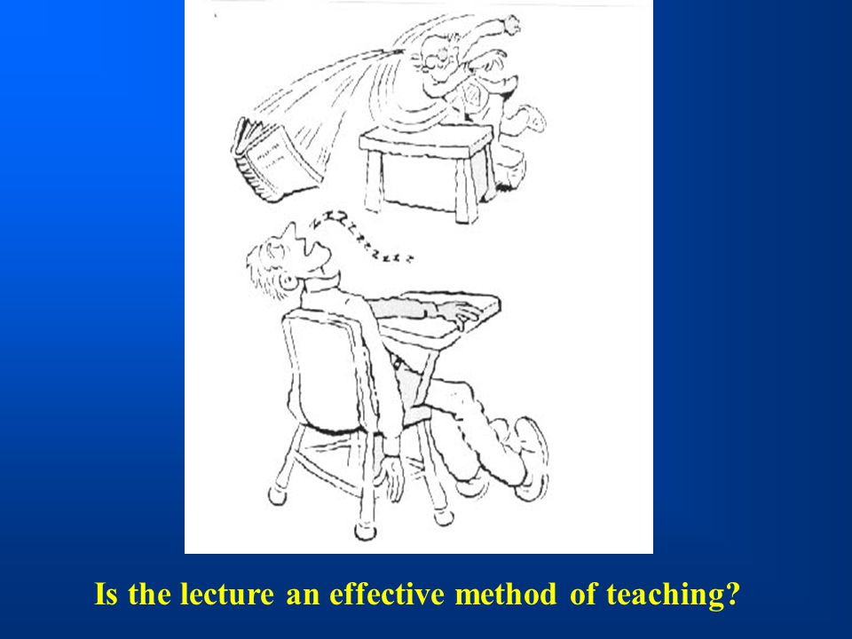 Is the lecture an effective method of teaching