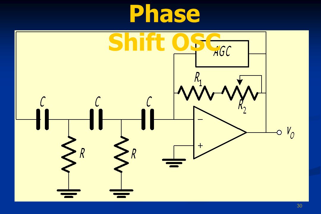 Phase Shift OSC