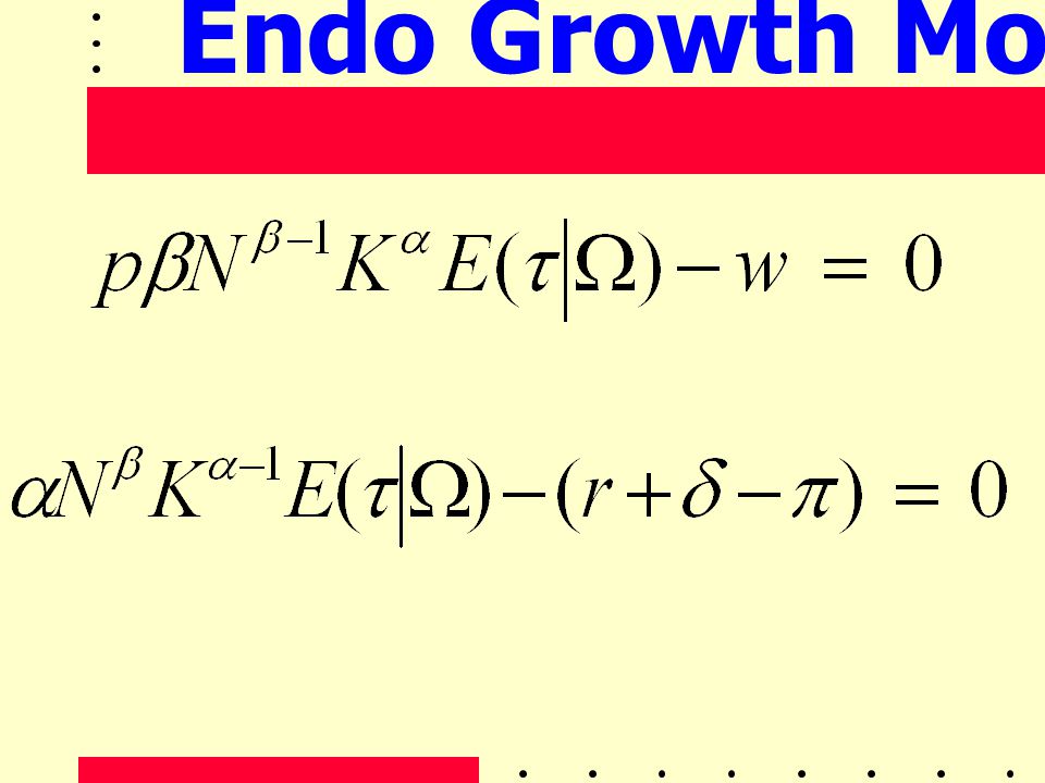 Endo Growth Model (3)