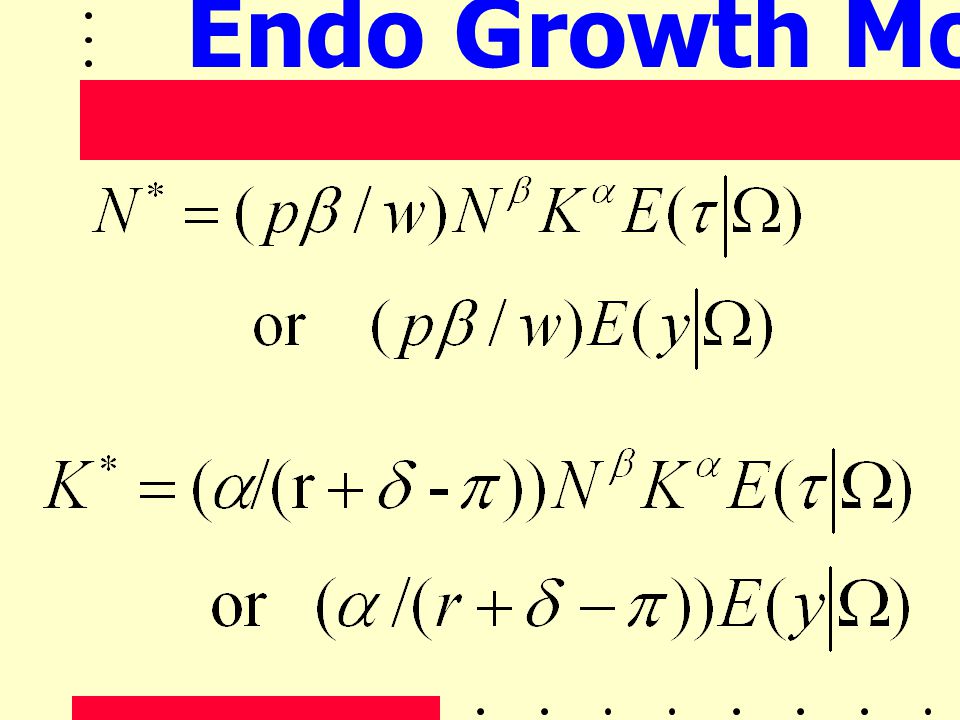Endo Growth Model (4)