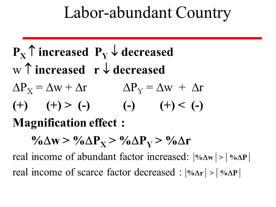 Labor-abundant Country