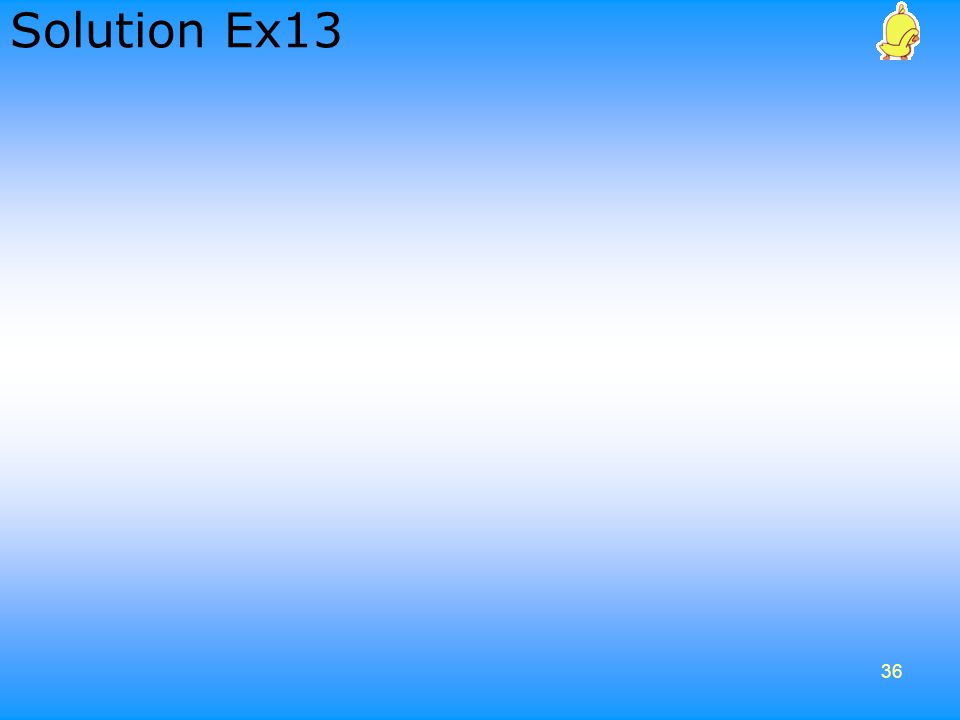 Solution Ex13