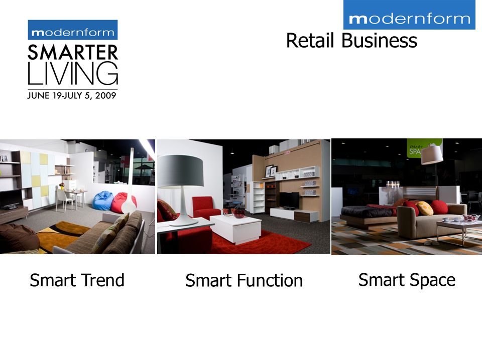 Smart Trend Smart Function Smart Space Retail Business