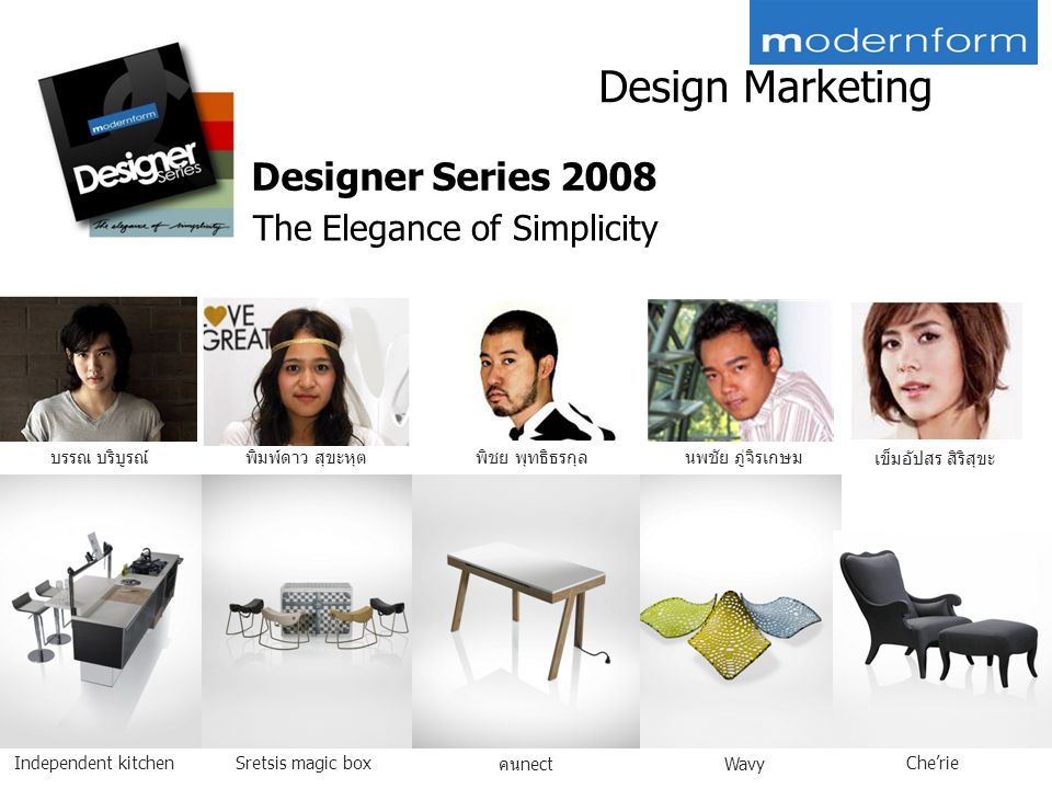 Design Marketing Designer Series 2008 The Elegance of Simplicity