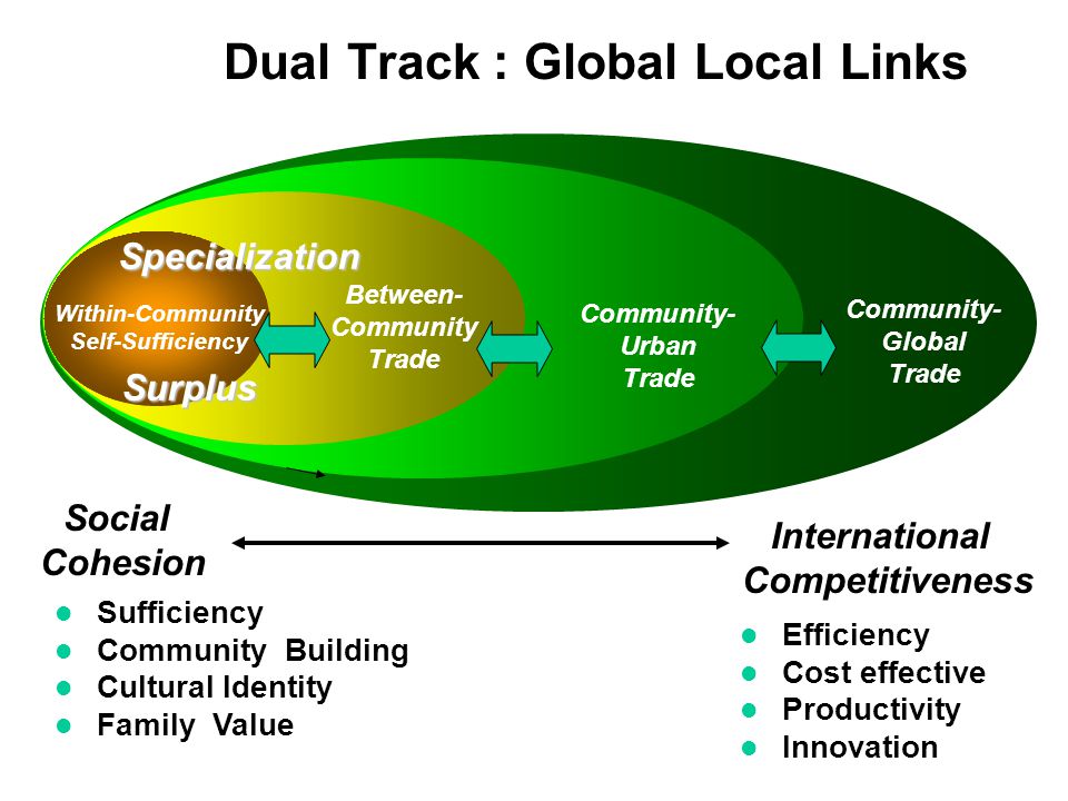 Dual Track : Global Local Links