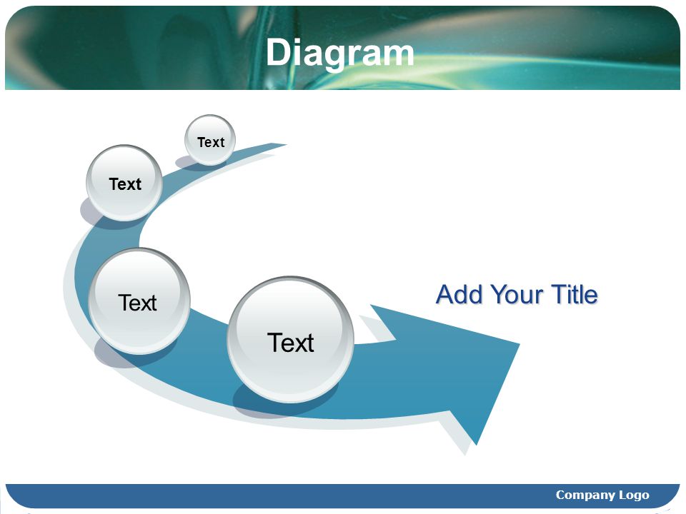 Diagram Text Add Your Title Company Logo