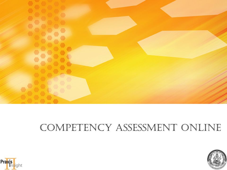 Competency Assessment online