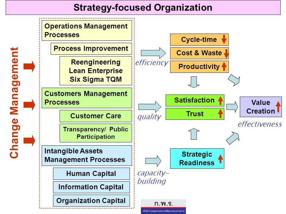 Change Management Strategy-focused Organization
