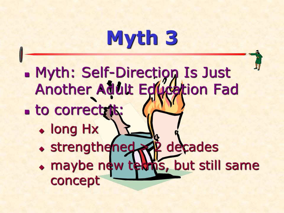 Myth 3 Myth: Self-Direction Is Just Another Adult Education Fad