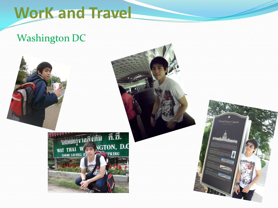 WorK and Travel Washington DC