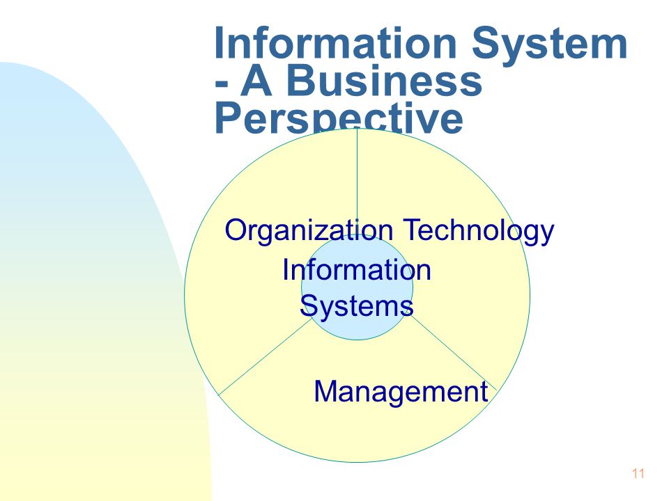 Information System - A Business Perspective