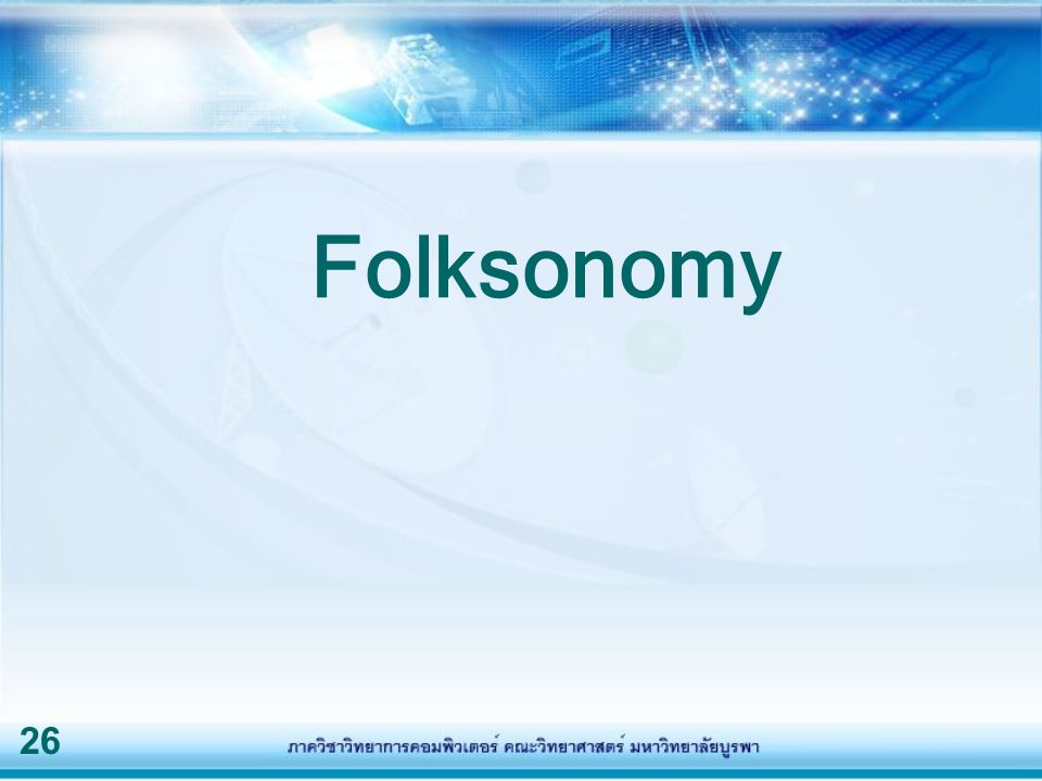 Folksonomy