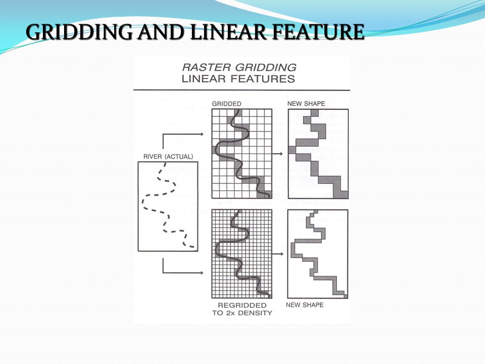 GRIDDING AND LINEAR FEATURE