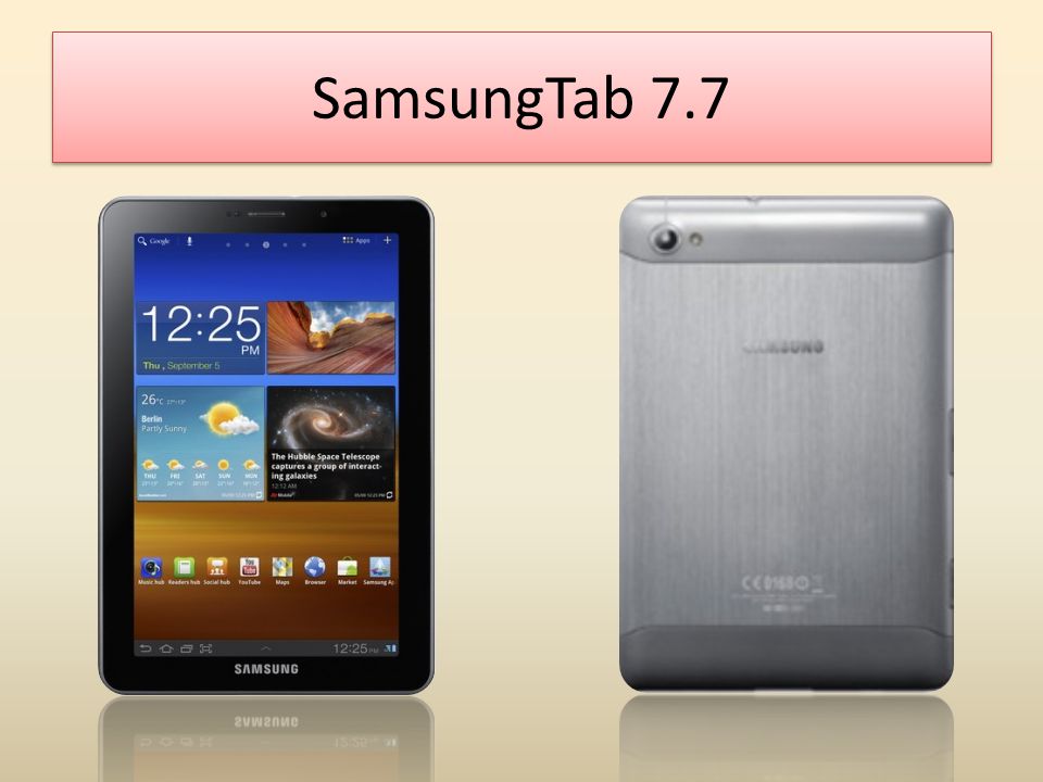 SamsungTab 7.7