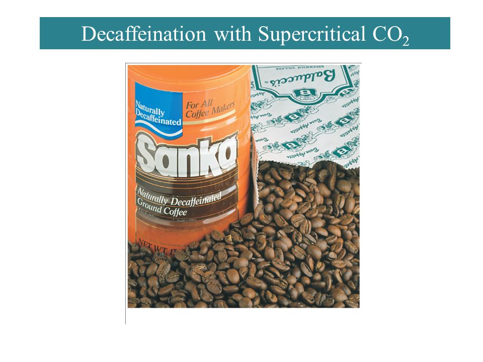 Decaffeination with Supercritical CO2