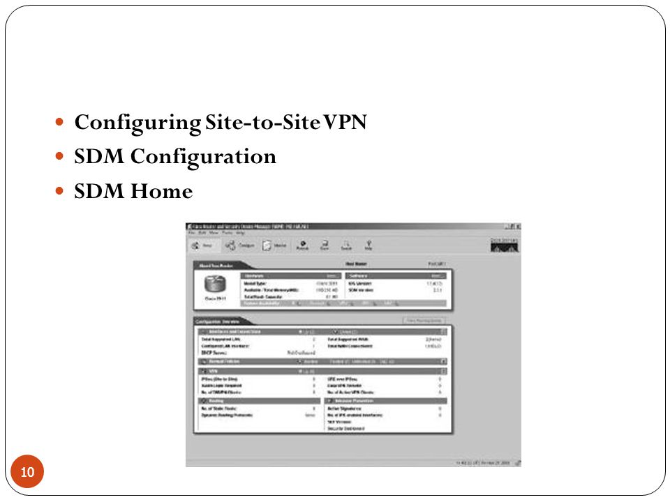 Configuring Site-to-Site VPN