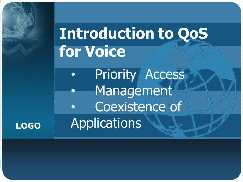 Introduction to QoS for Voice