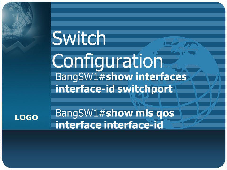 Switch Configuration BangSW1#show interfaces interface-id switchport