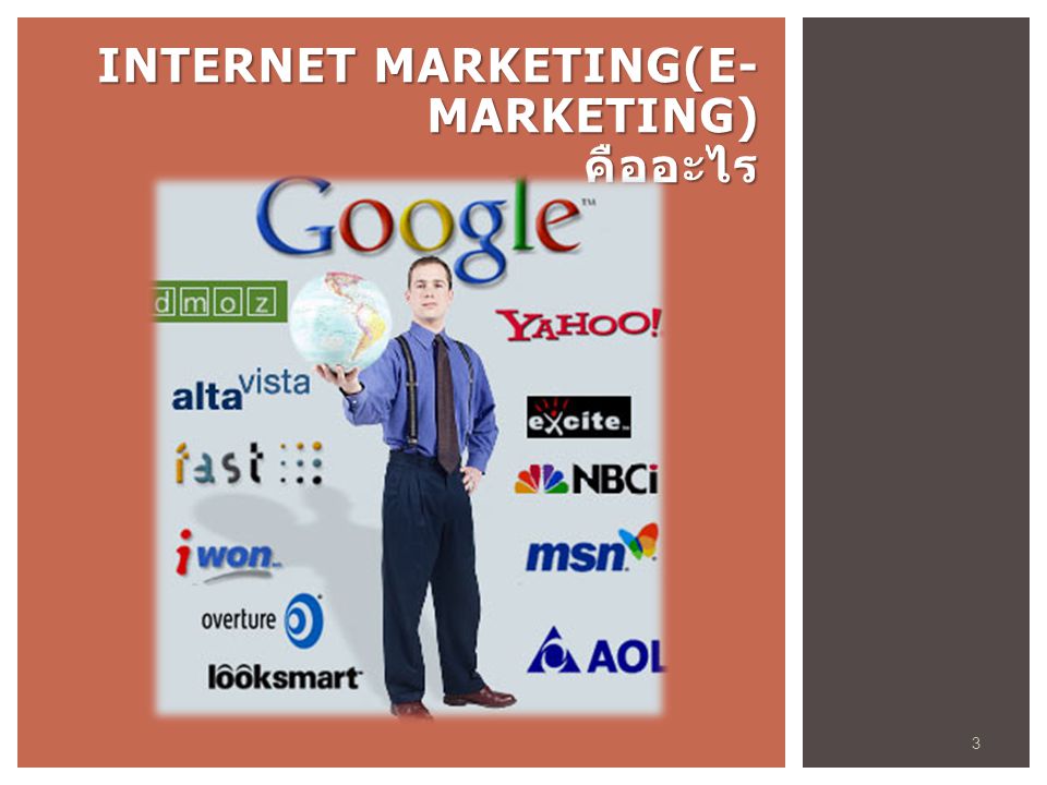 Internet Marketing(E-Marketing) คืออะไร