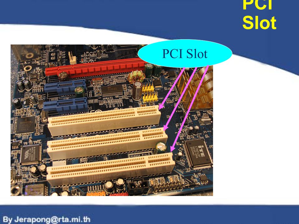 PCI Slot PCI Slot