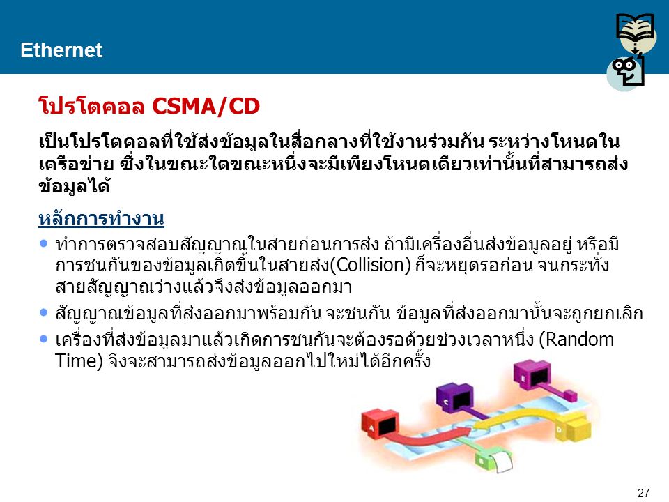 โปรโตคอล CSMA/CD Ethernet