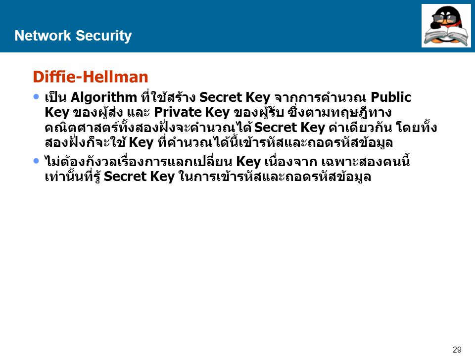 Diffie-Hellman Network Security