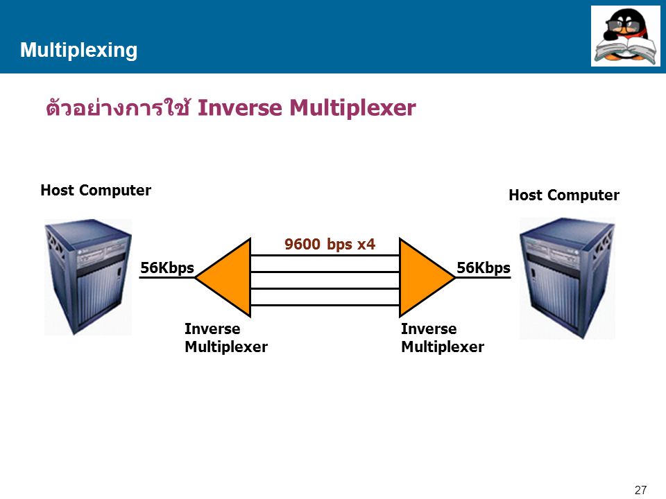 ตัวอย่างการใช้ Inverse Multiplexer