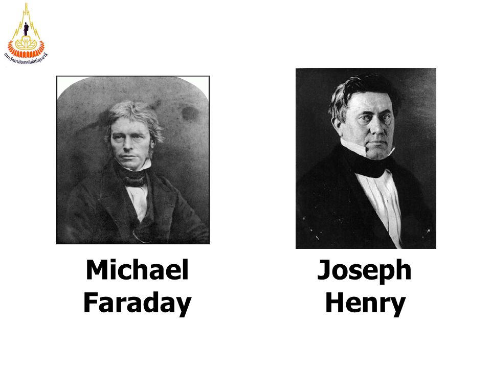 Michael Faraday Joseph Henry