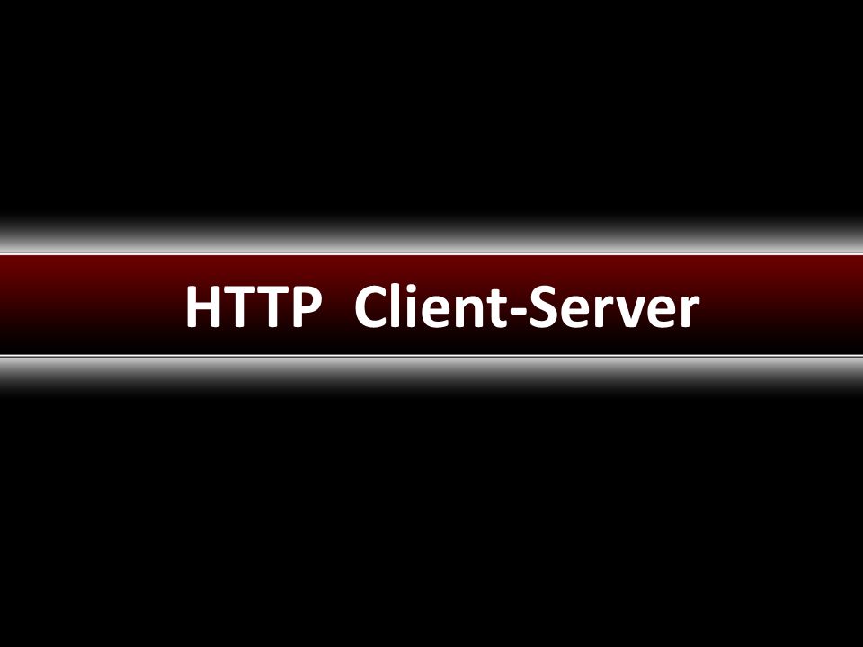 HTTP Client-Server