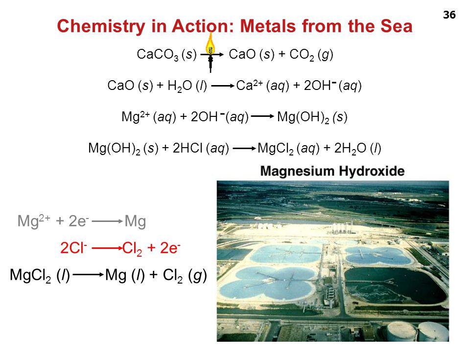 Chemistry in Action: Metals from the Sea
