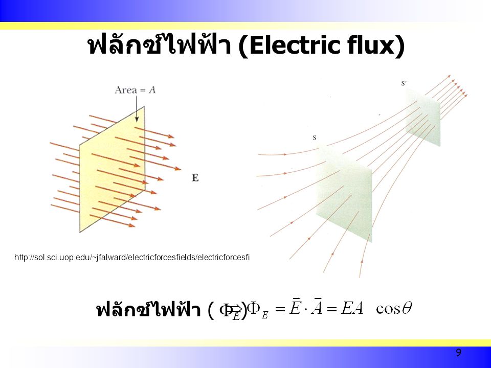 ฟลักซ์ไฟฟ้า (Electric flux)