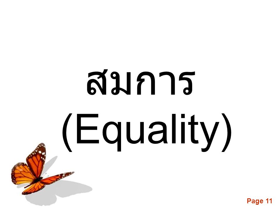 สมการ (Equality)