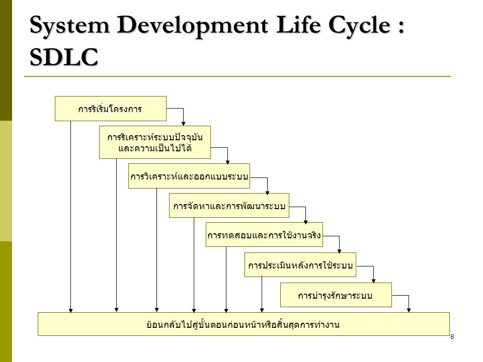 System Development Life Cycle : SDLC